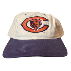 Vintage Chicago Bears SnapBack Hat by Logo 7 Rare 90s NFL